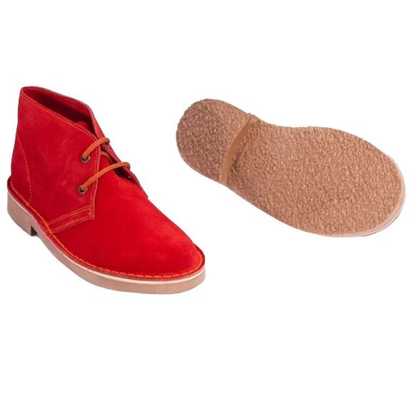 Roamers Adults Unisex Mens /Womens Real Suede Unlined Desert Casual Ankle Boots